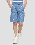 Little M Shark Print Boys Pants