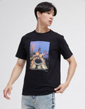 T Zone Short Sleeve T-Shirt Night In Jakarta Photoprint