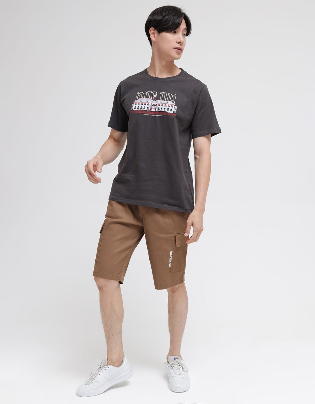 T Zone Short Sleeve T-Shirt Indo Bgt Theme Kota Jakarta - Kota Tua