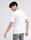 T Zone Short Sleeve T-Shirt Jakarta City Statue Half Print