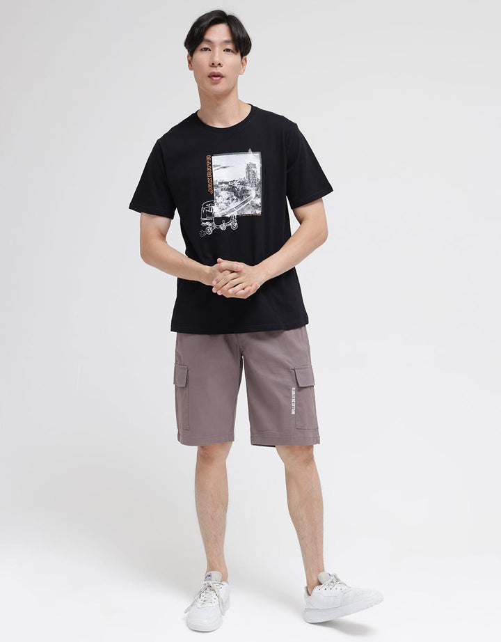 T Zone Short Sleeve T-Shirt Jakarta City Monas