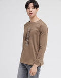 T Zone Long Sleeve T-Shirt Print Theme Digital Resonance - Strong
