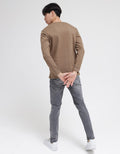 T Zone Long Sleeve T-Shirt Print Theme Digital Resonance - Strong