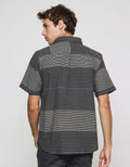 Cole Stripe Combi Kemeja Lengan Pendek Pria