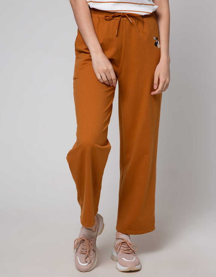 Disney Long Pants Print Minnie Head