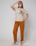 Disney Mickey 100 Print Kaos Wanita
