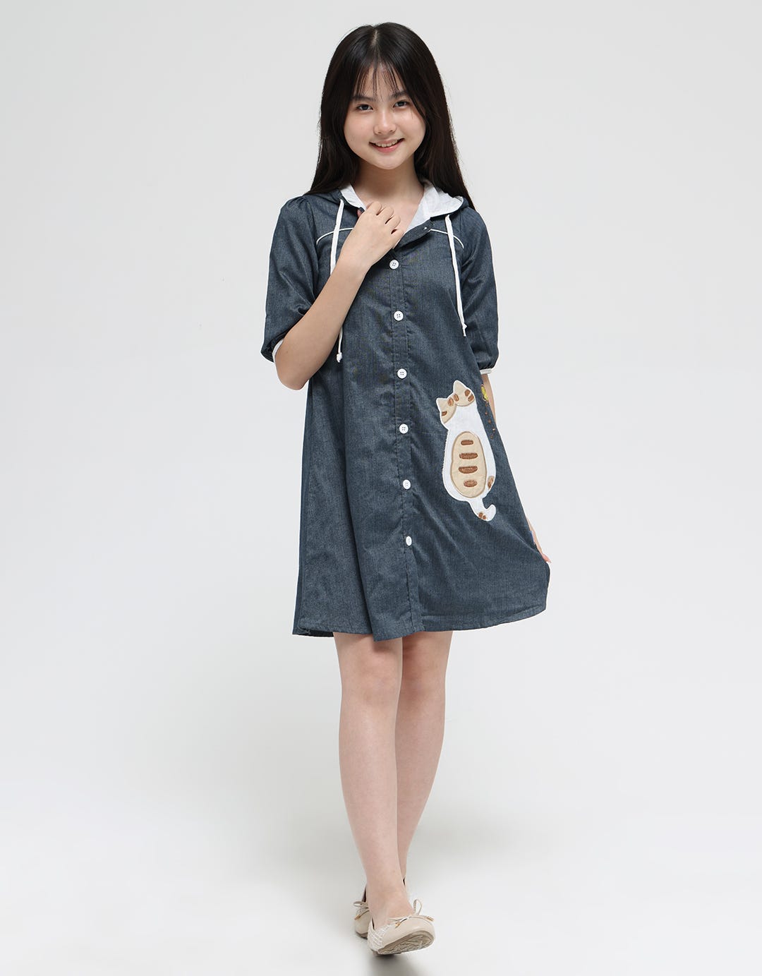 Donita Dress Hoodie Casual