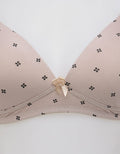 Nevada Non Push Up Regular Bra With Sweet Flowers Printed