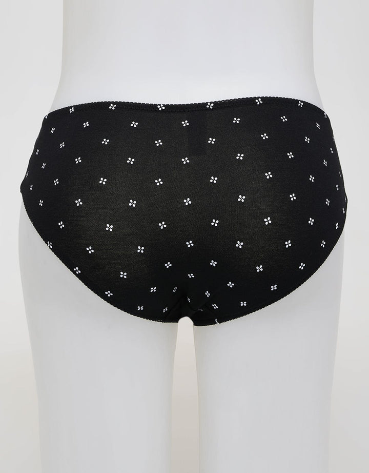 Nevada Brief Mini Panty With Sweet Flowers Printed