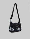 Travel Time Print Shoulder Bag