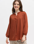 St. Yves Poly With Elasticated Cuff Blouse Women