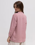 St. Yves Poly With Elasticated Cuff Blouse Women
