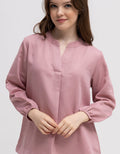 St. Yves Poly With Elasticated Cuff Blouse Women