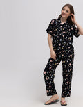 Nevada Pakain Setelan Piyama Wanita Print Triangle Rainbow