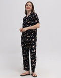 Nevada Pakain Setelan Piyama Wanita Print Triangle Rainbow