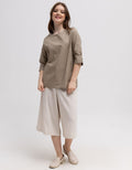 St. Yves 3/4 Blouse Sleeve Linen