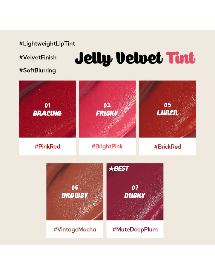 Holika Holika Heart Crush Jelly Velvet Tint 06 Drowsy