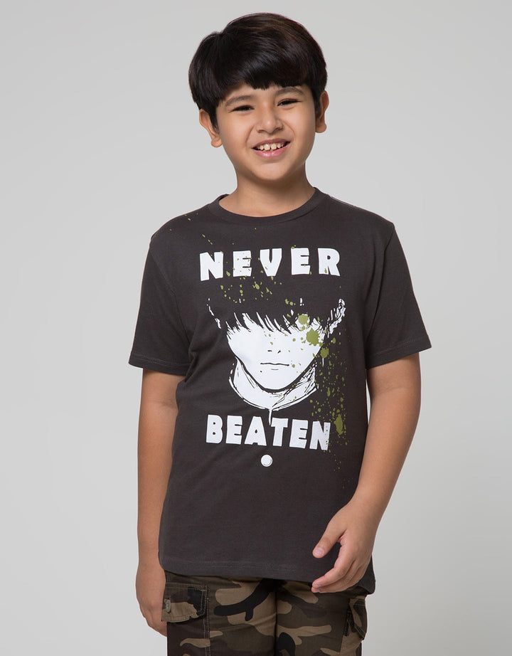 Nevada Anime Print Kaos Anak Laki-laki