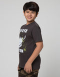 Nevada Anime Print Kaos Anak Laki-laki