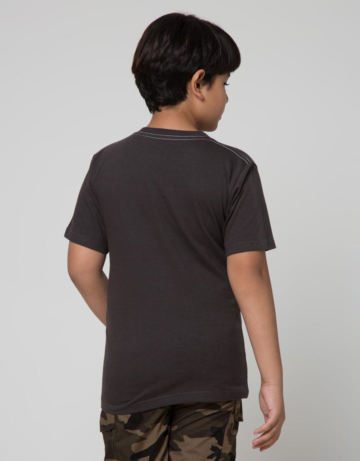 Nevada Anime Print Kaos Anak Laki-laki