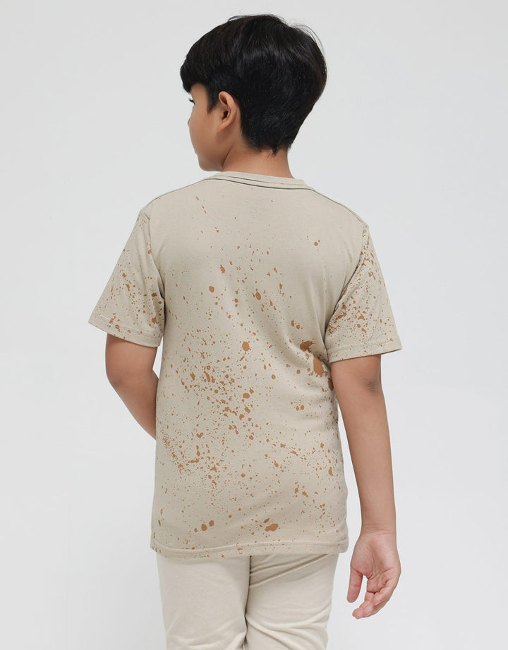 Nevada Anime Print Kaos Anak Laki-laki