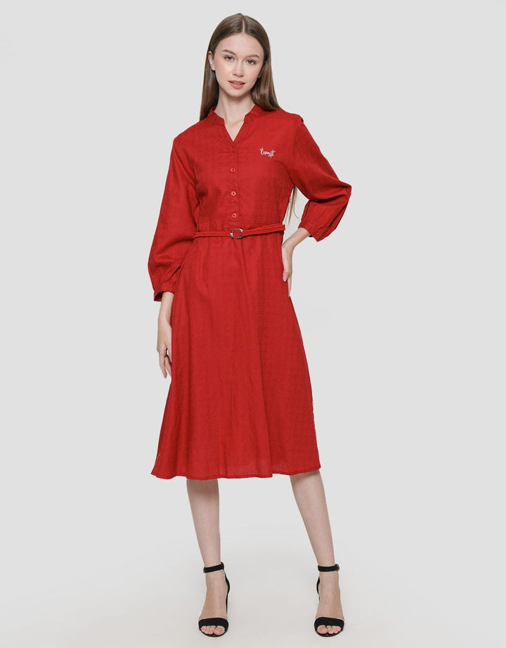 Women's Expand Ereya Midi Dress With Belt