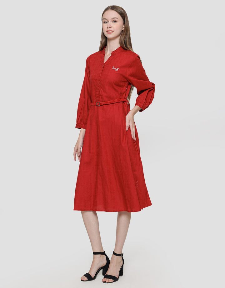Women's Expand Ereya Midi Dress With Belt