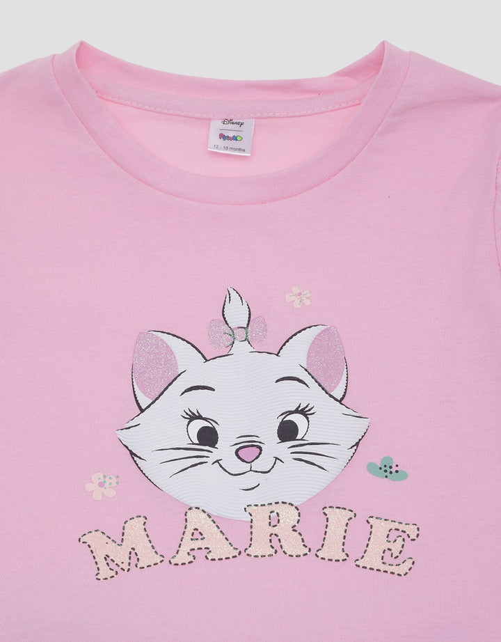 Disney Top-Bottom Set Short Sleeve Muka Marie
