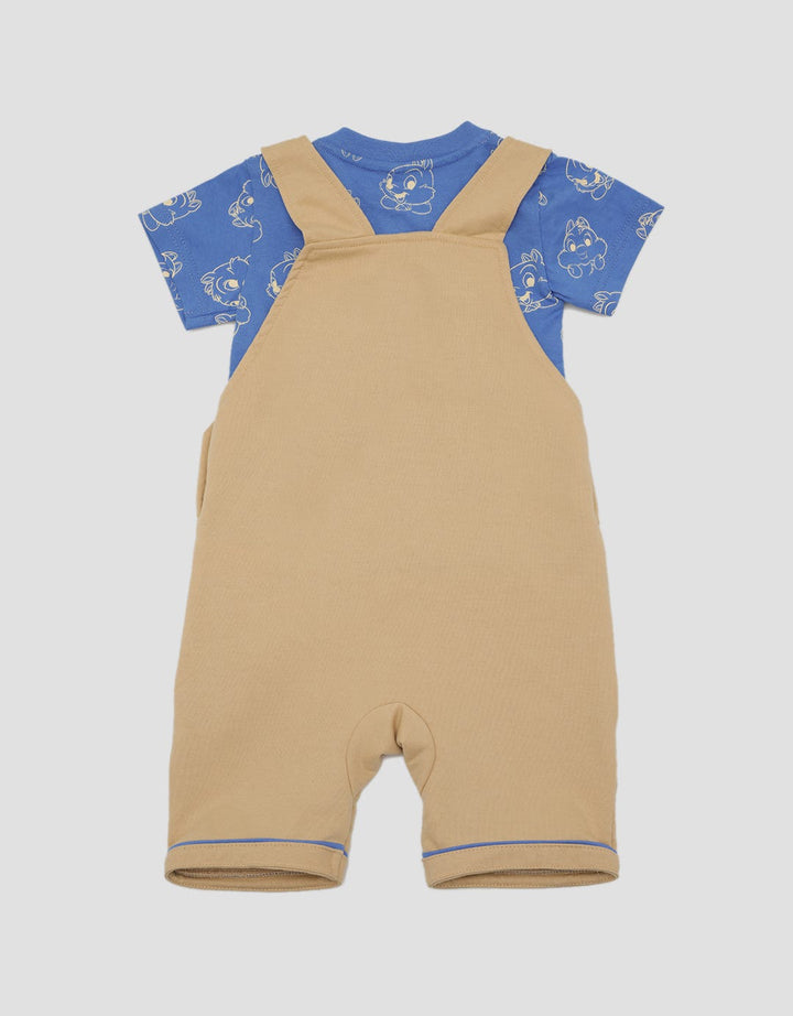 Disney Overall Short Sleeve Chip N Dale