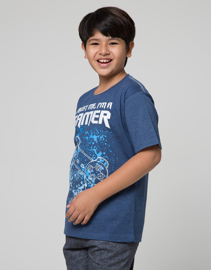 Aero Splash Gamer Kaos Anak Laki-laki