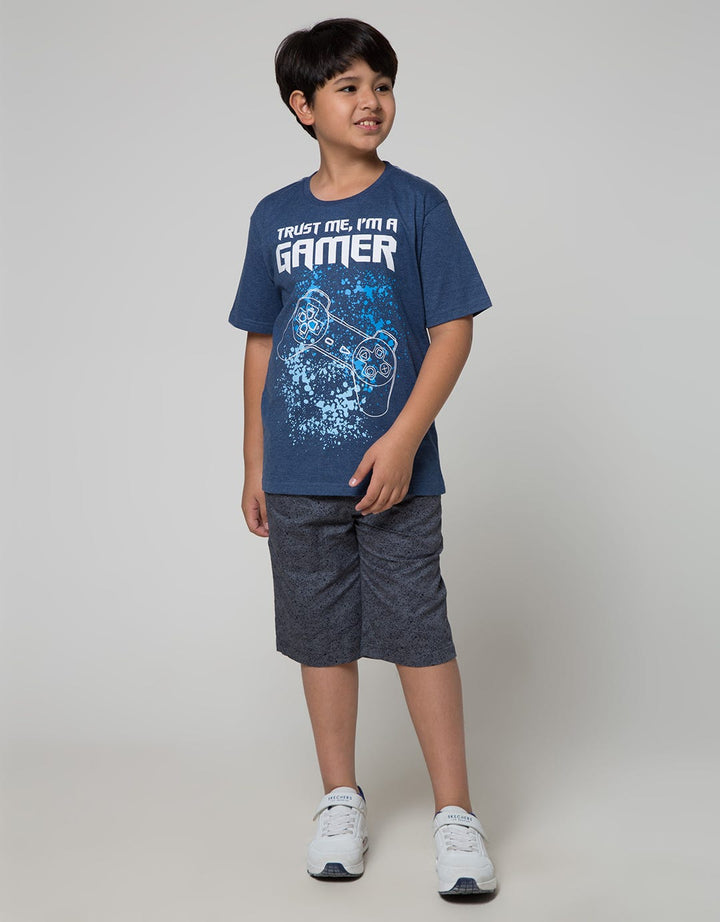 Aero Splash Gamer Kaos Anak Laki-laki