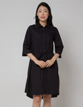 Connexion Long Sleeve Midi Dress