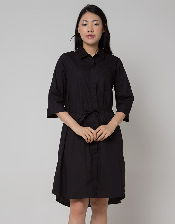 Connexion Long Sleeve Midi Dress