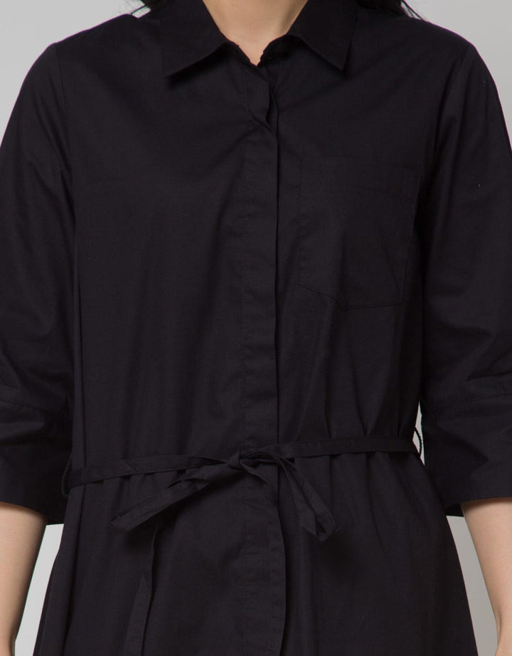 Connexion Long Sleeve Midi Dress