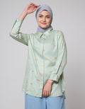 Annisa Long Sleeve Shirt Long Printed Basic