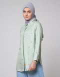 Annisa Long Sleeve Shirt Long Printed Basic