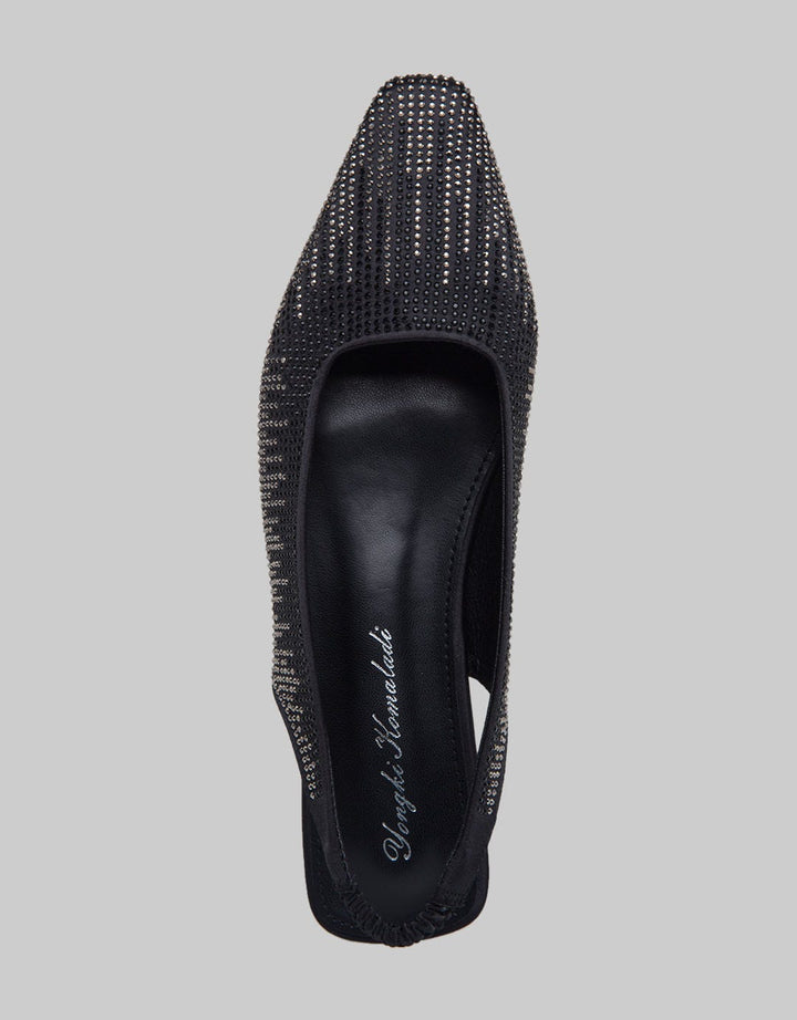 Yongki Komaladi Beads Pointed Sandal Wanita