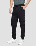 Cole Knit Cargo Print Side Celana Jogger Pria