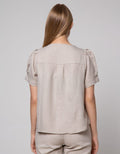 Connexion Puff Venezia Blouse Wanita