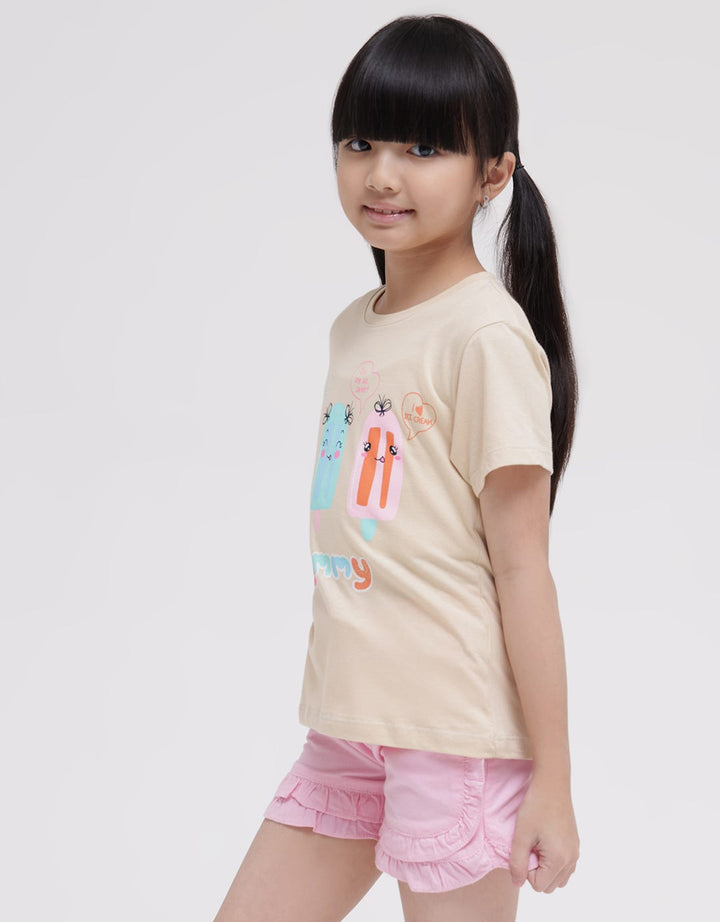 Little M Short Sleeve T-Shirt Food Yummy