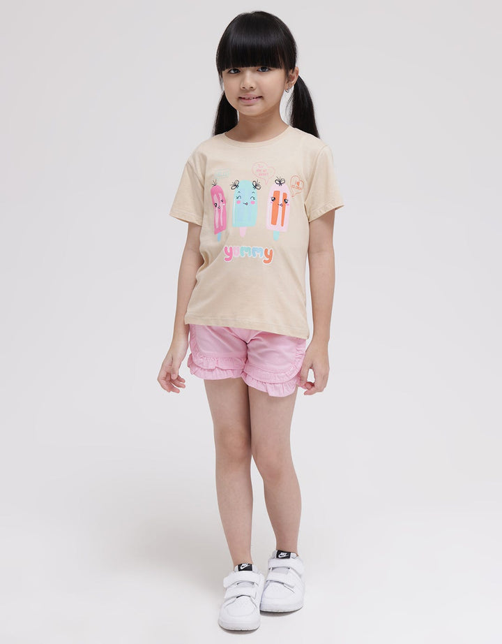 Little M Short Sleeve T-Shirt Food Yummy