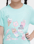 Little M Short Sleeve T-Shirt Print Food Kifood