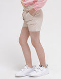 Little M Short Pants Woven Kantong Ruffle