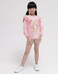 Little M Short Pants Woven Kantong Ruffle