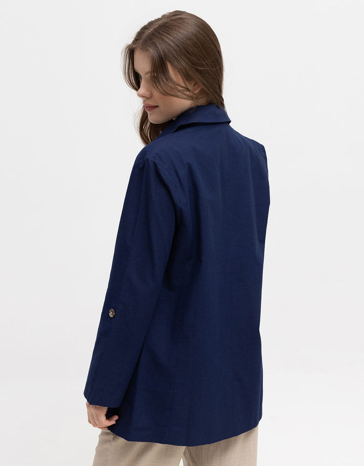 Details Blazer Oversize With Rollable Cuff