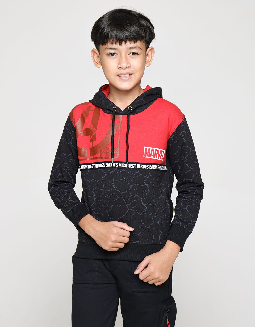 Marvel Sweatshirt Avg Logo Cut Sewn Tape Fp Splash