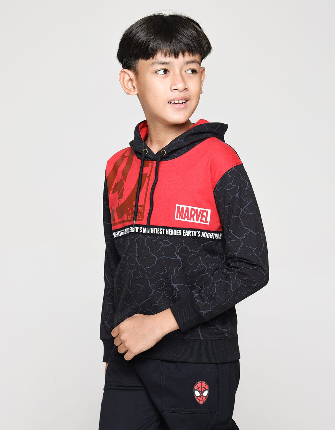 Marvel Sweatshirt Avg Logo Cut Sewn Tape Fp Splash