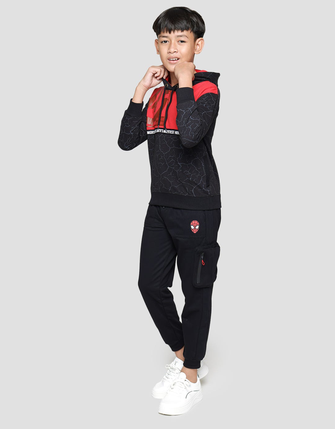 Marvel Sweatshirt Avg Logo Cut Sewn Tape Fp Splash