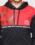 Marvel Sweatshirt Avg Logo Cut Sewn Tape Fp Splash