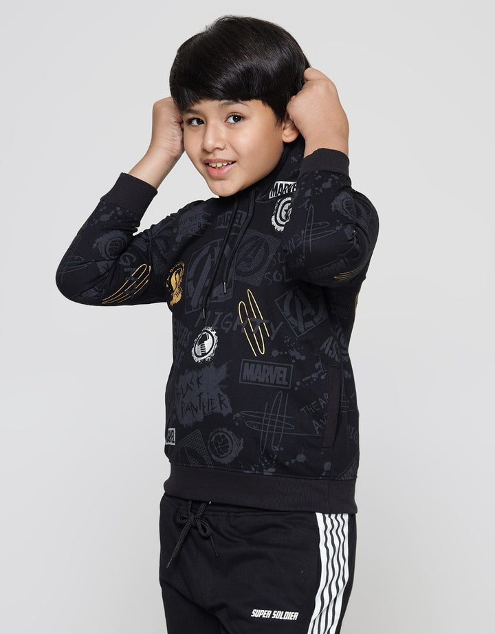 Marvel AVG Logo Sweater Hoodie Anak Laki-laki